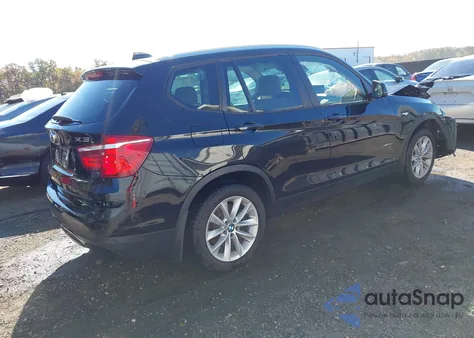 2015 BMW X3 xDrive28D z USA, uszkodzony, nr VIN 5UXWY3C58F0E97837